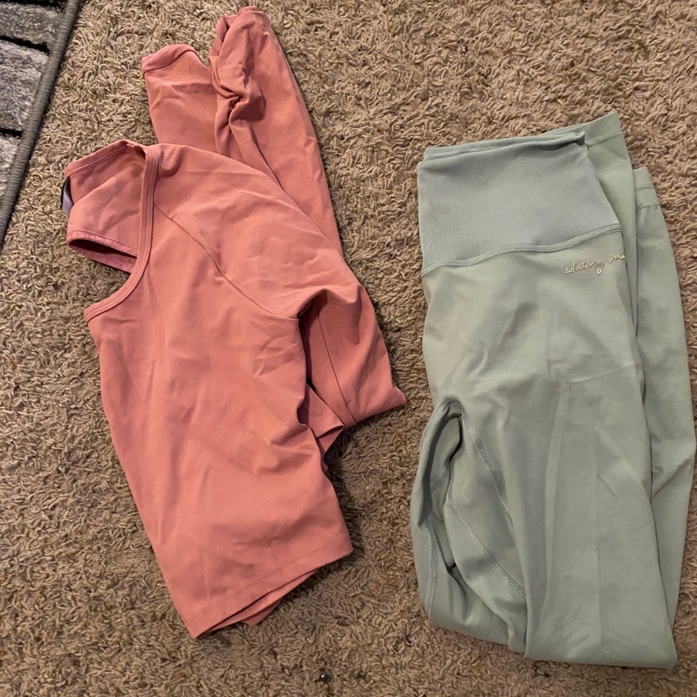 Whitney Simmons x Gymshark set